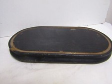 27..old Napoleon base 3 pendulum clock globe married