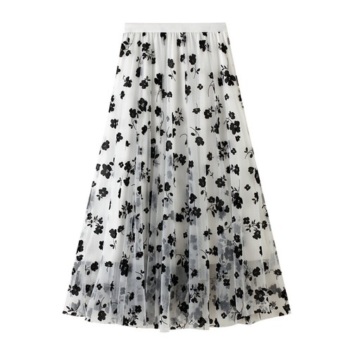 Femme floral maille pur - femme,