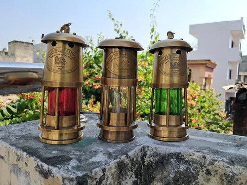 Ancienne lampe pétrole - lampe, à