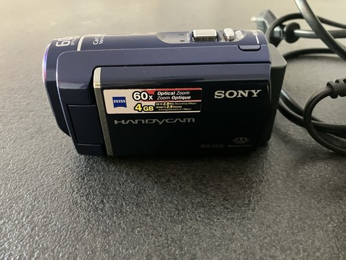 Sony handycam dcr sx30 bleu - handycam,
