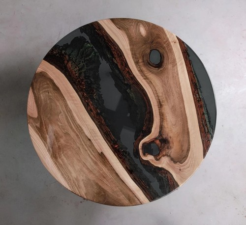Table basse ronde bois - ronde,