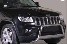 Pare buffles acier inox homologué pour Jeep Grand Cherokee WK2