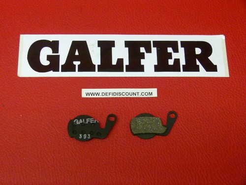 Plaquettes frein galfer - de,