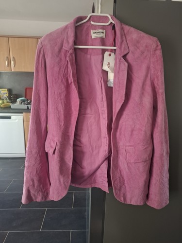 Veste daim zadig voltaire - veste, zadig&voltaire