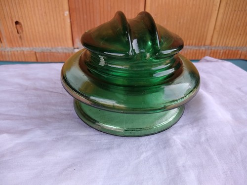 Ancien isolateur verre de - ancien,