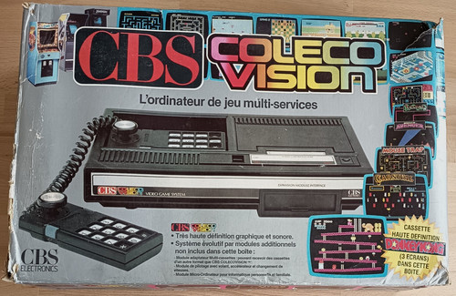 Console cbs colecovision - console, +