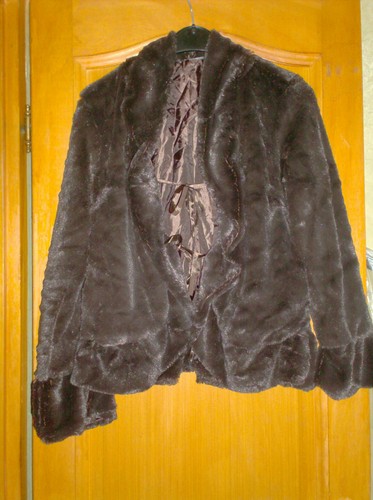 Veste fausse fourrure t38 - fourrure,