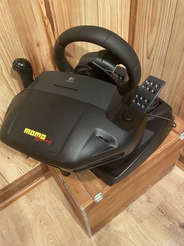 Logitech momo wheel pedals - momo, wheel/pedals
