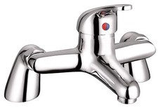 Perth Modern Monoblock Standard Filling Spout Bath Mixer Faucet Chr...