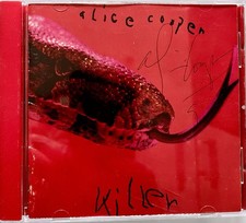 Rare Authentic Dedicated Item / ALICE COOPER CD Killer
