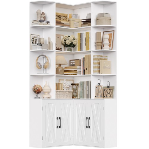 Bibliotheque angle 187cm - bibliotheque,