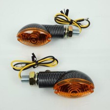 Clignotant Sifam Ovale carbone