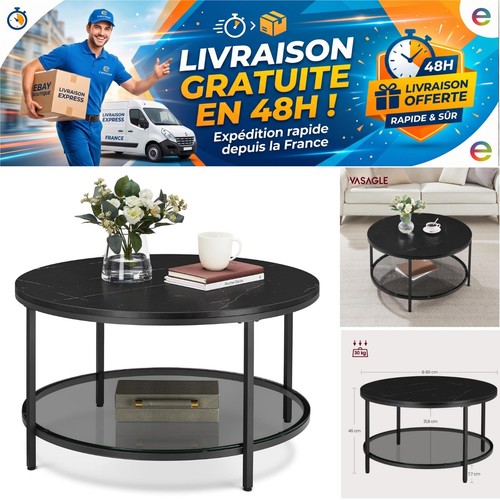 Vasagle table basse moderne - vasagle,
