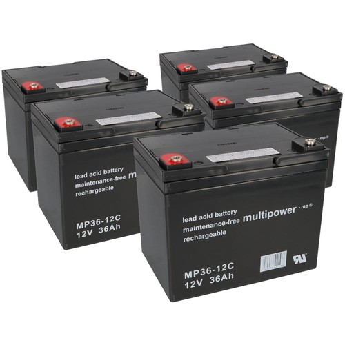 12v rechange batteries - 5x,