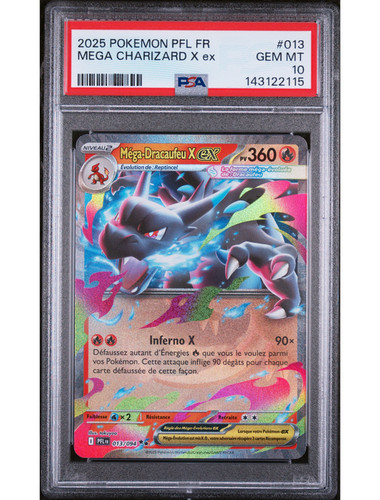 Mega dracaufeu 013 - dracaufeu, x