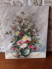 HUILE SUR TOILE BOUQUET DE