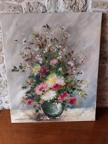 Huile sur toile - toile, de