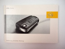 Opel Zafira B manual maintenance operating instructions as of April 2005
