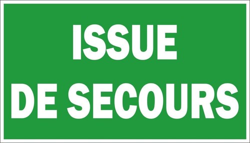 Autocollant sticker porte