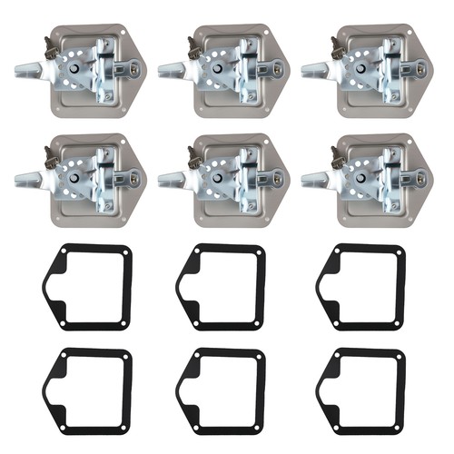 Folding handle door locks - t,