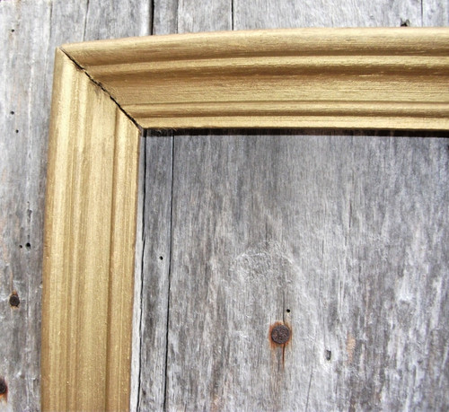 Cadre ancien bois doré - doré, 61