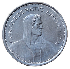 SUISSE - 5 Francs Berger des