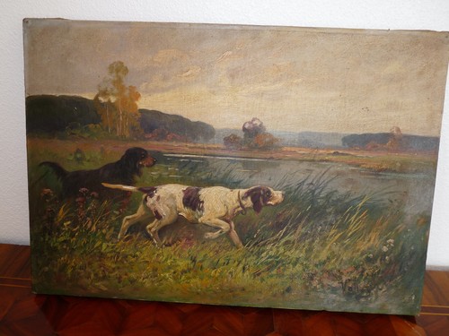 Tableau peinture huile - tableau,