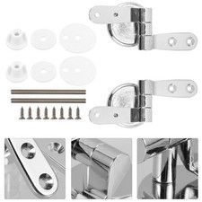  Charnieres Pour Abattant Wc Remplacement De Charnière Du Siège Toilette