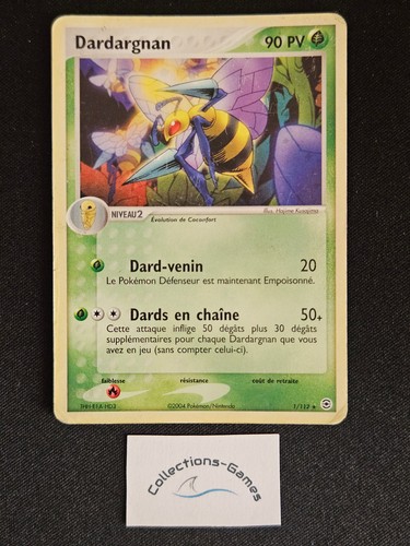 Carte pokémon dardargnan - pokémon,