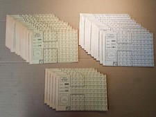 25 FEUILLETS TICKETS