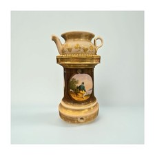 French Nightlight Teapot Antique Veuilleuse Teiera Candela Antica French