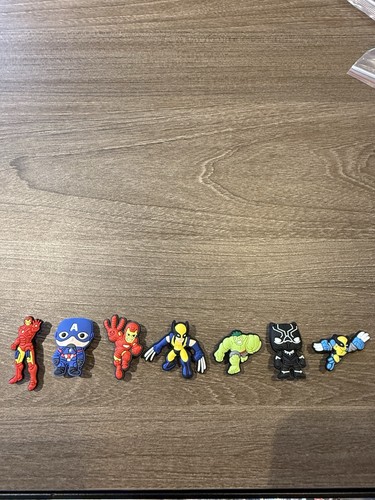 Marvel shoe charms - marvel,
