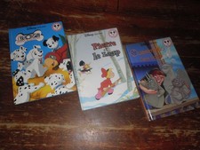 A VOIR ! LOT 3 ANCIENS LIVRES ENFANT " DISNEY " 2001/02