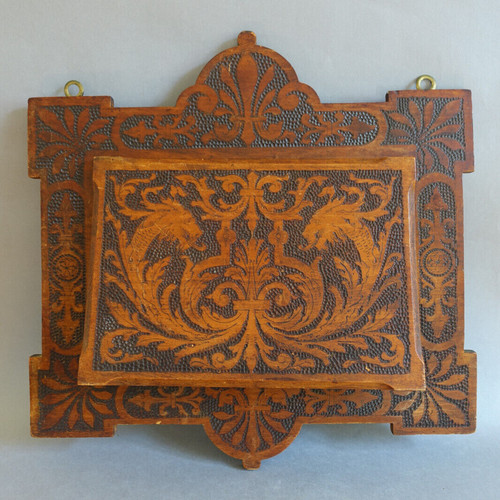 Porte lettres mural bois - porte-lettres,