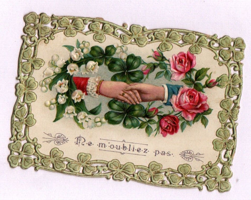 Fleurs rose trefle muguet - ,, &