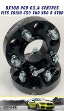 Fits Volvo C30 S40 V40 V50 30mm Alloy Wheel Spacers Centric 5x108 63.4 x 2