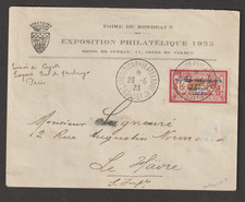 STAMP ON LETTER No 182 SUPERB