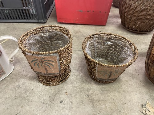 Lot paniers ronds en - lot,