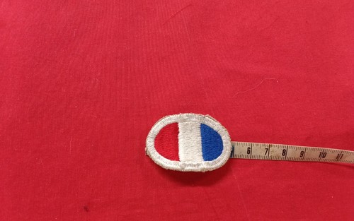 Ovale tissu brodé - , pour