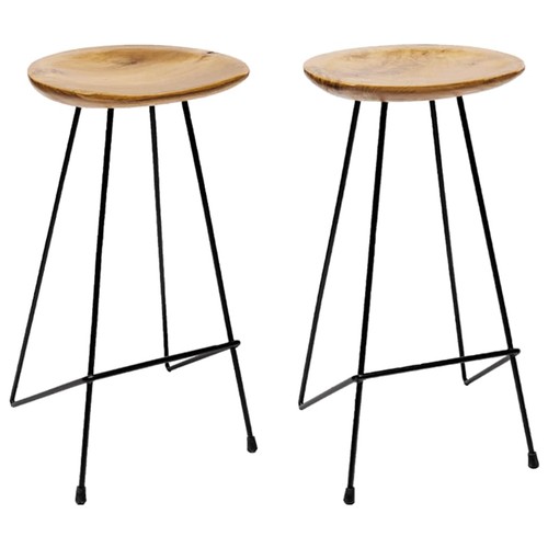 Lot tabourets de - 2, bar