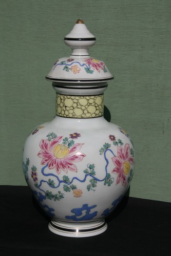 Vase couvert porcelaine - couvert,