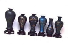 Lot de 6 vases anciens en