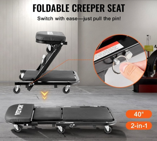 40in creeper mechanic seat - z,