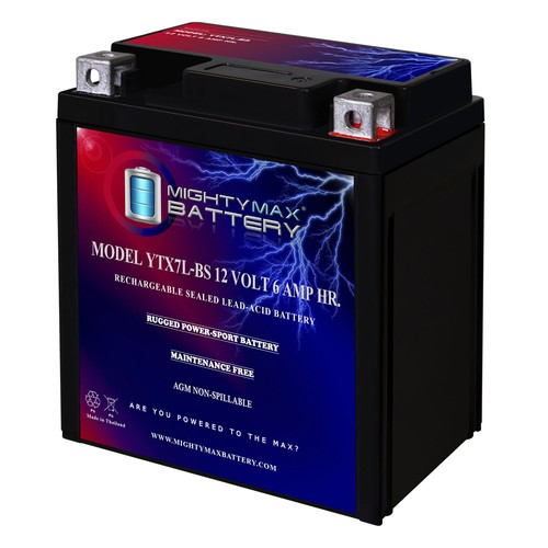 Mighty max ytx7l 12v 6ah - ytx7l-bs,
