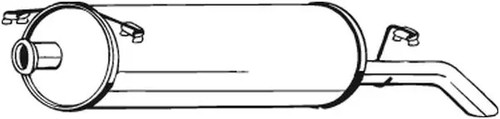 Silencieux final 135 037 - final, bosal