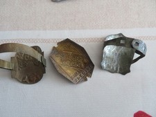 LOT 3 PLAQUES DE VELO VINTAGE