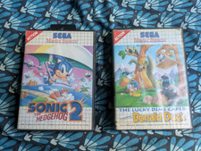 Lot 2 Jeux Sega Master System