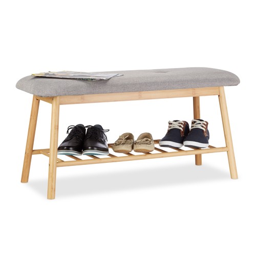 Banc chaussures bambou - à,
