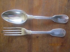 Silver cutlery net model. Vieillard - Paris -1819-1838 .M.O.: To identify