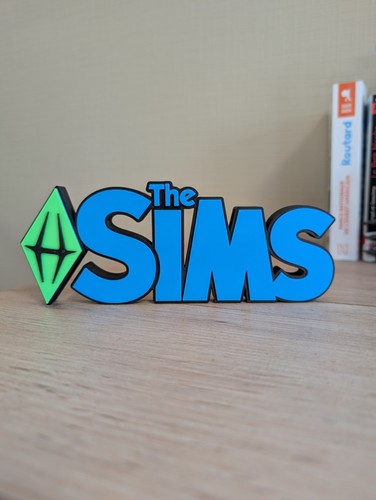 Logo les sims enseigne - les,